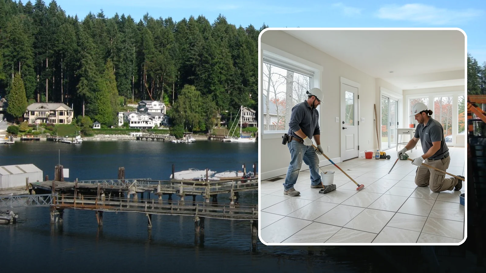 Tile Flooring Installation in Gig Harbor, Pierce County, WA - Expert tile flooring installation that pairs lasting durability with clean, custom design for any room.