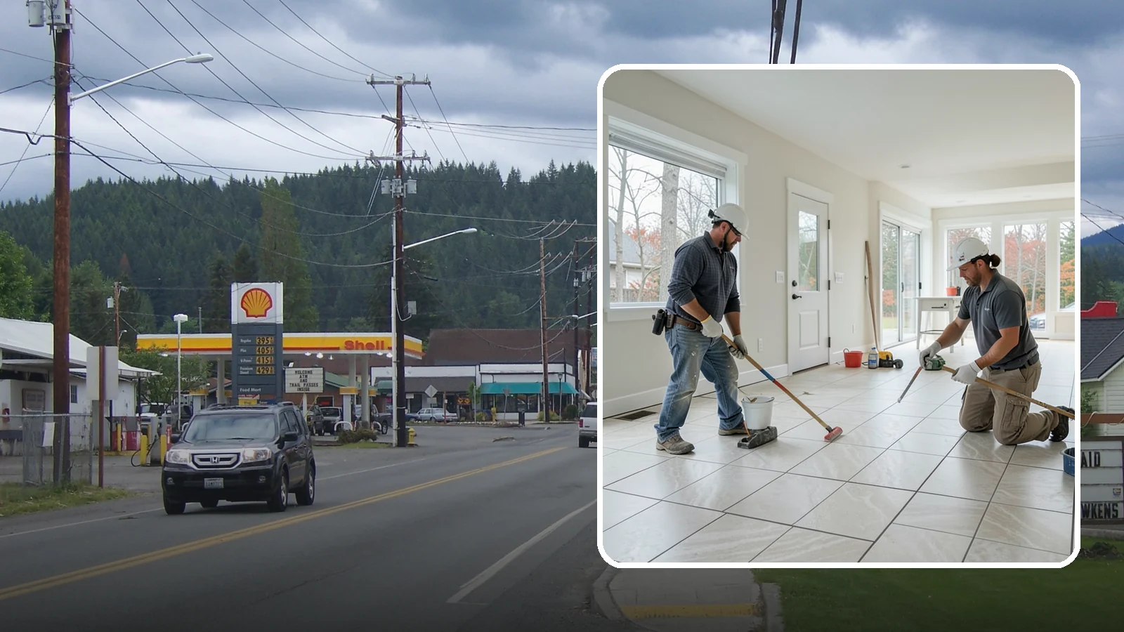 Tile Flooring Installation in Granite Falls, Snohomish County, WA - Expert tile flooring installation that pairs lasting durability with clean, custom design for any room.