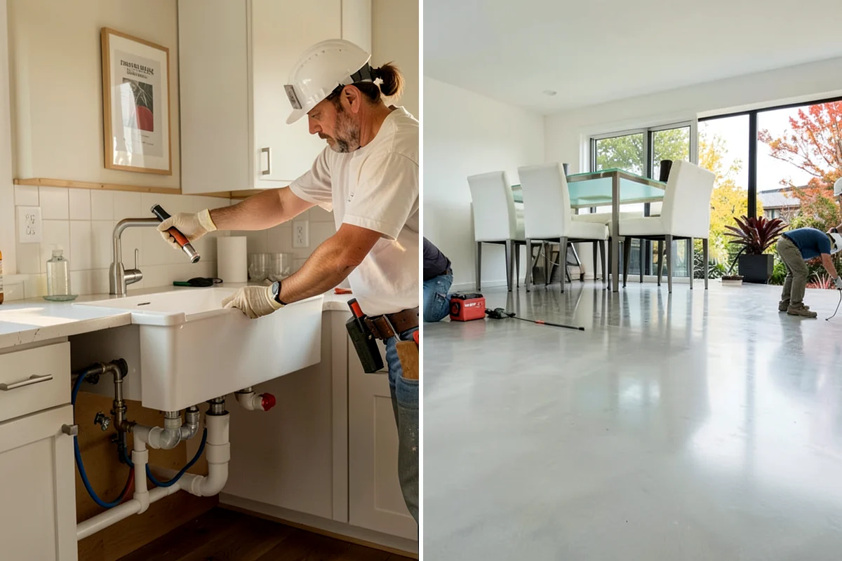 Tile Flooring Installation in Hunts Point, King County, WA - Prepare and waterproof the substrate