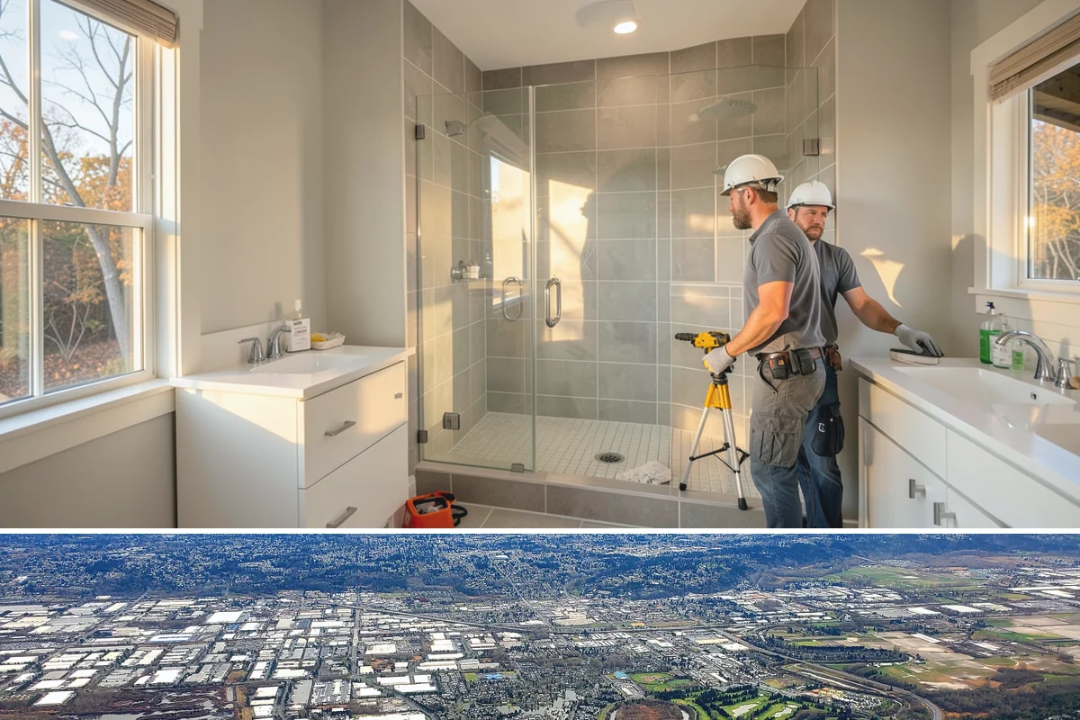 Tile Flooring Installation in Kent, King County, WA - Tile installs comfortably in any season since the work happens indoors, though adequate drying time matters during damp winter...