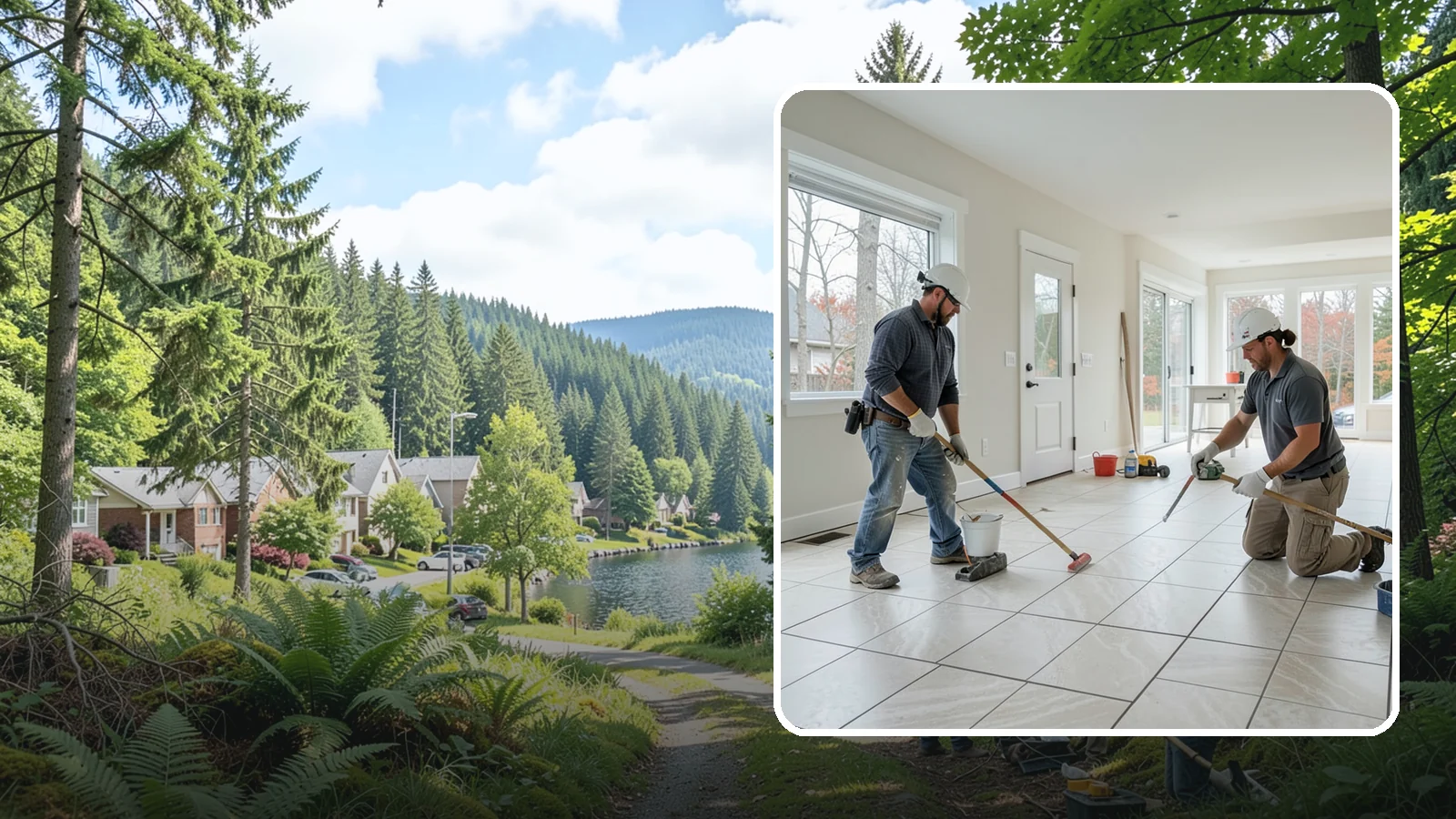 Tile Flooring Installation in Lake Forest Park, King County, WA - Expert tile flooring installation that pairs lasting durability with clean, custom design for any room.