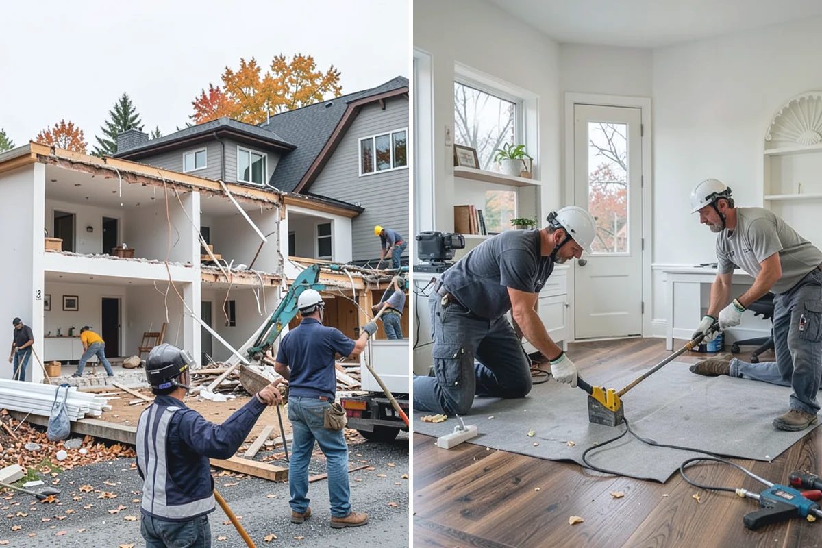 Tile Flooring Installation in Marysville, Snohomish County, WA - Prepare and waterproof the substrate