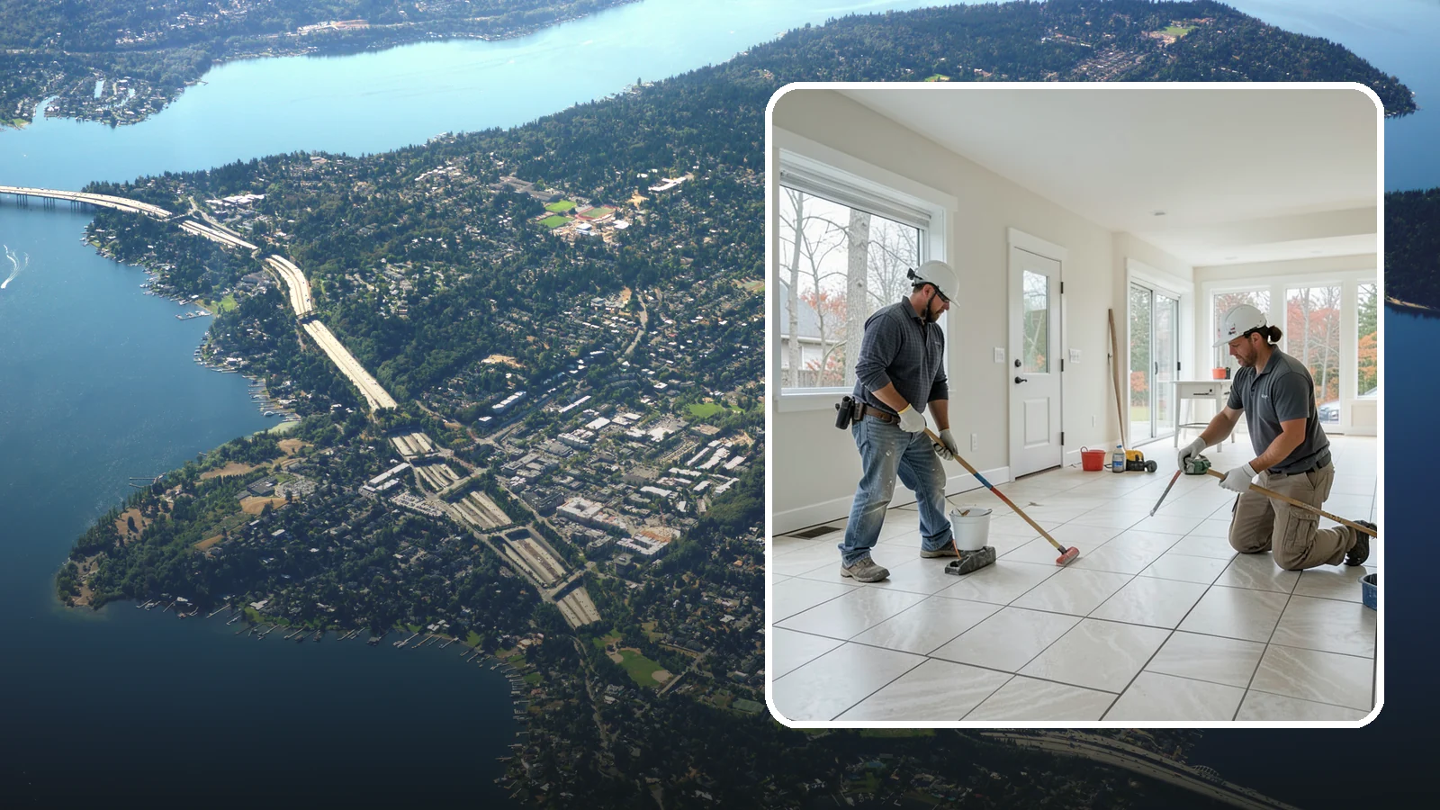 Tile Flooring Installation in Mercer Island, King County, WA - Expert tile flooring installation that pairs lasting durability with clean, custom design for any room.