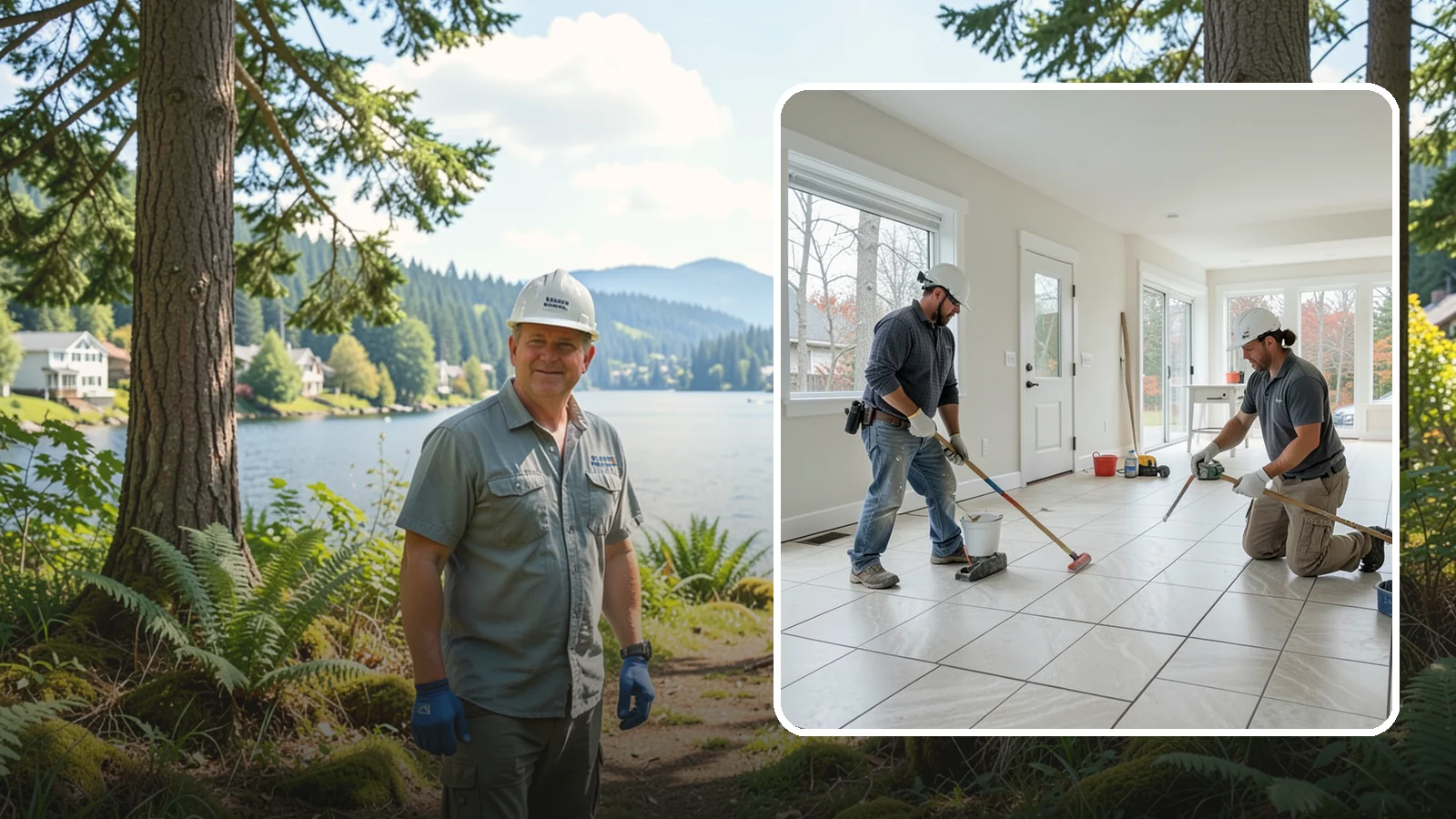 Tile Flooring Installation in Milton, King County, WA - Expert tile flooring installation that pairs lasting durability with clean, custom design for any room.