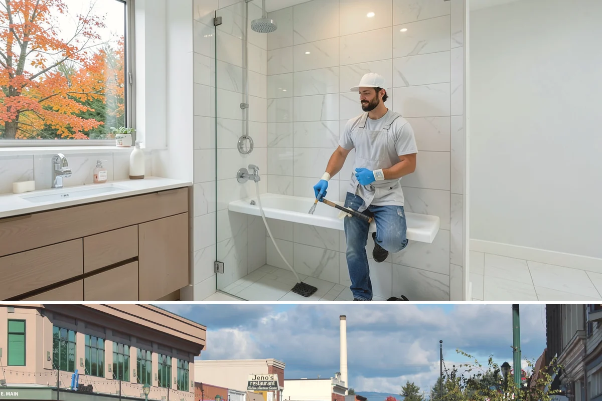 Tile Flooring Installation in Monroe, Snohomish County, WA - Tile installs comfortably in any season since the work happens indoors, though adequate drying time matters during damp winter...