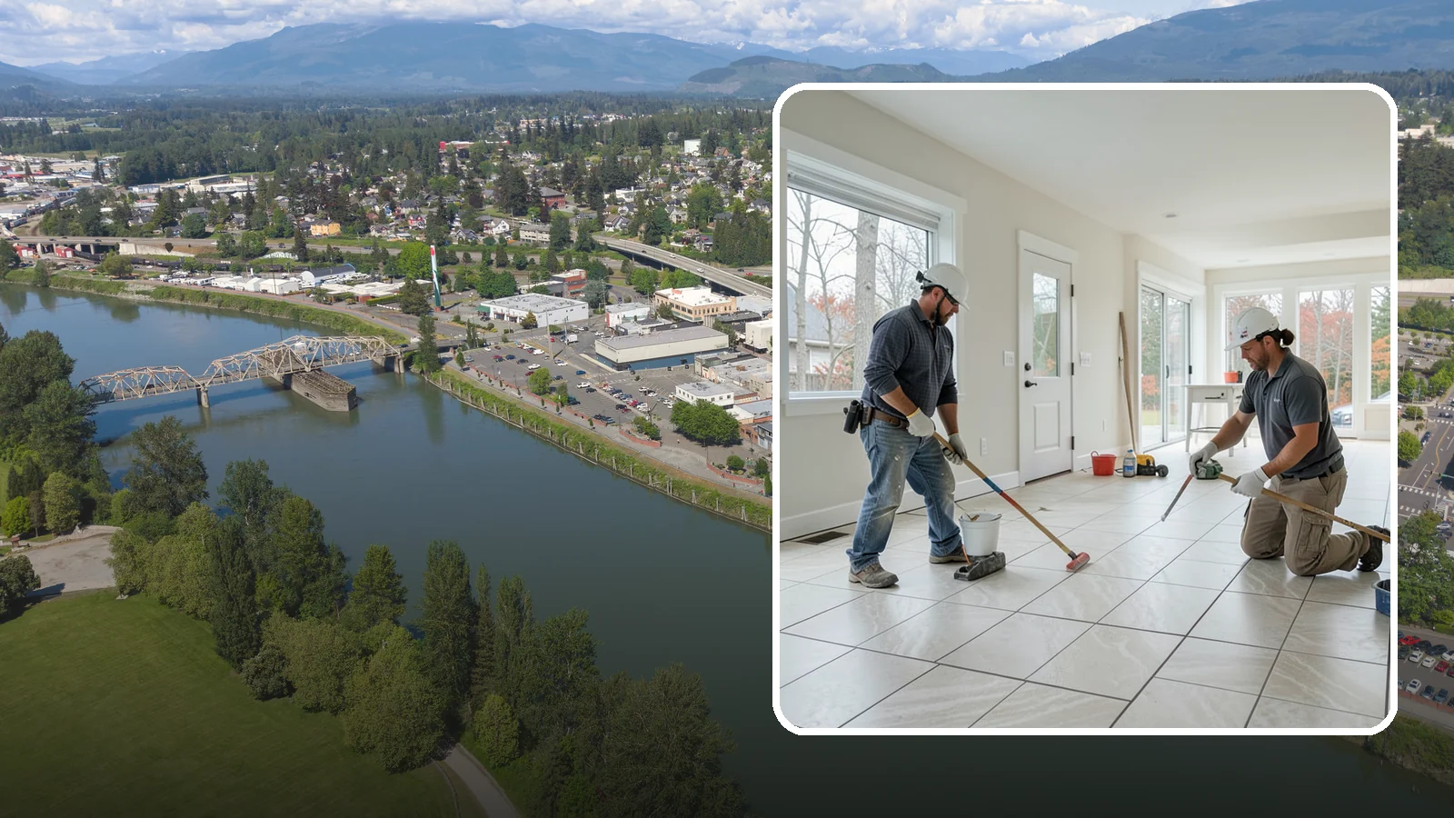 Tile Flooring Installation in Mount Vernon, Skagit County, WA - Expert tile flooring installation that pairs lasting durability with clean, custom design for any room.