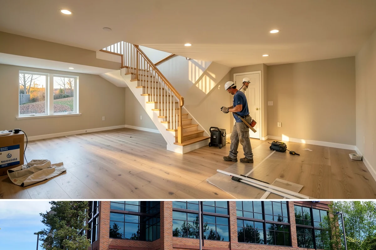 Tile Flooring Installation in Mountlake Terrace, Snohomish County, WA - Tile installs comfortably in any season since the work happens indoors, though adequate drying time matters during damp winter...