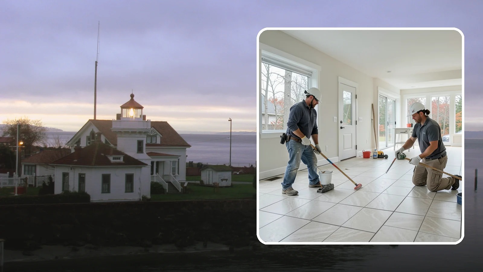 Tile Flooring Installation in Mukilteo, Snohomish County, WA - Expert tile flooring installation that pairs lasting durability with clean, custom design for any room.