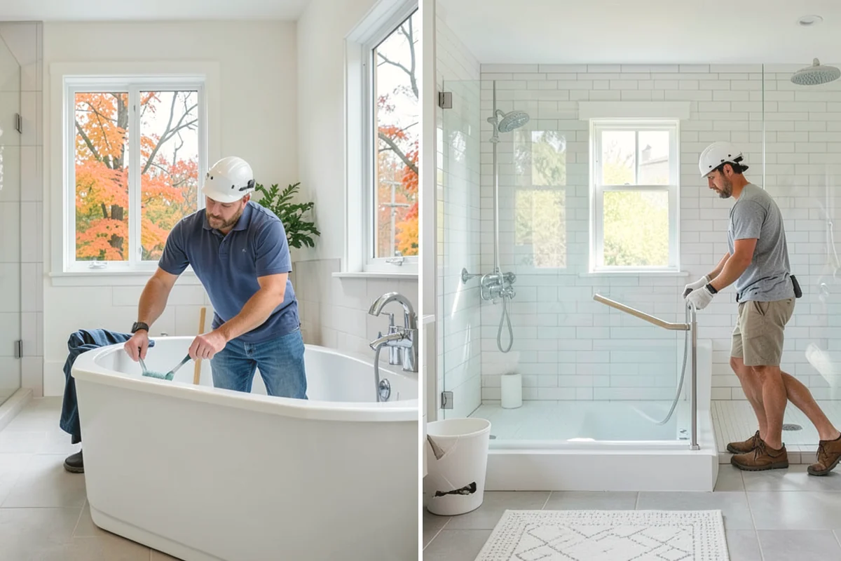 Tile Flooring Installation in North Bend, King County, WA - Prepare and waterproof the substrate