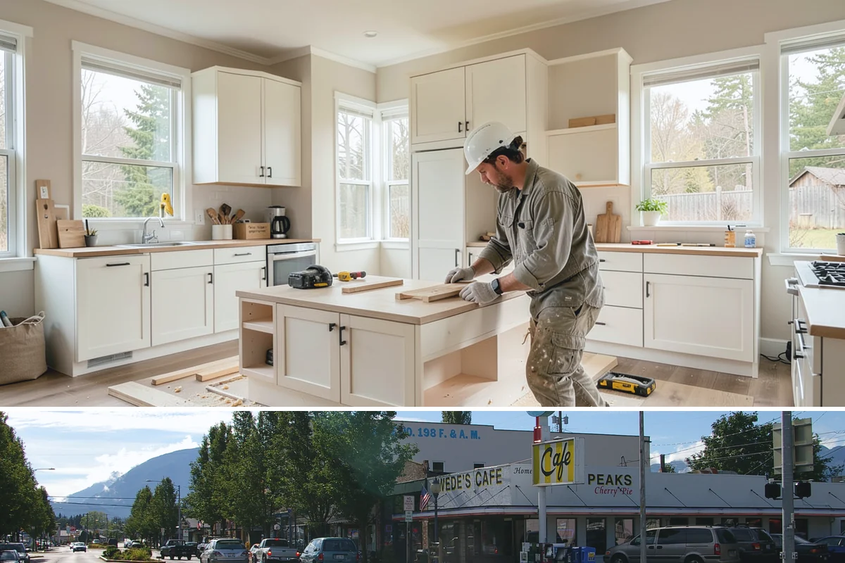 Tile Flooring Installation in North Bend, King County, WA - Tile installs comfortably in any season since the work happens indoors, though adequate drying time matters during damp winter...