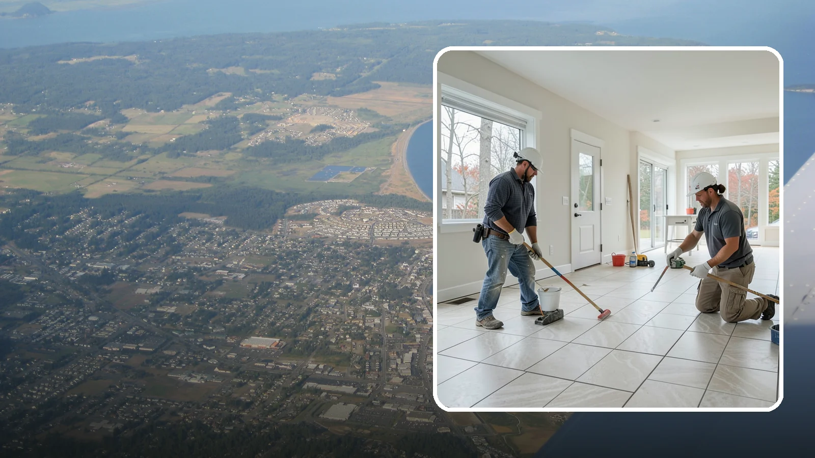 Tile Flooring Installation in Oak Harbor, Island County, WA - Expert tile flooring installation that pairs lasting durability with clean, custom design for any room.