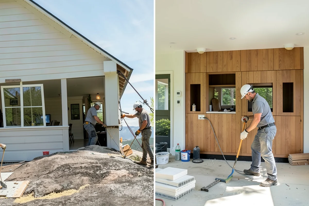 Tile Flooring Installation in Pacific, King County, WA - Prepare and waterproof the substrate