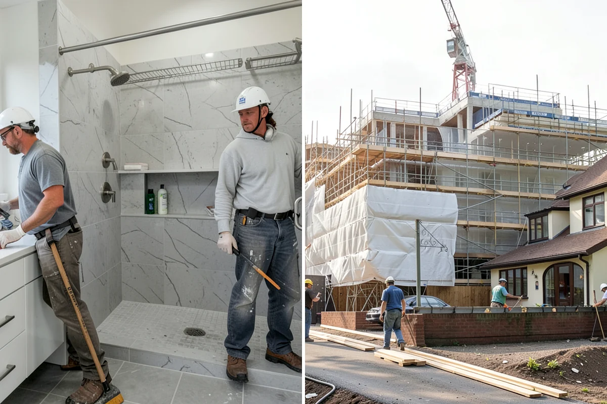 Tile Flooring Installation in Shoreline, King County, WA - Prepare and waterproof the substrate