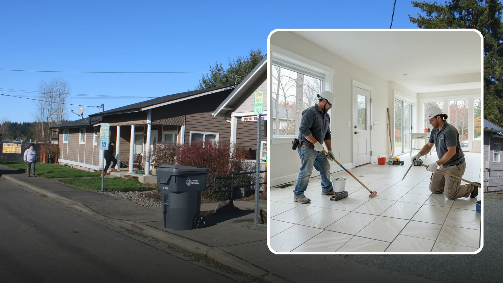 Tile Flooring Installation in South Prairie, Pierce County, WA - Expert tile flooring installation that pairs lasting durability with clean, custom design for any room.