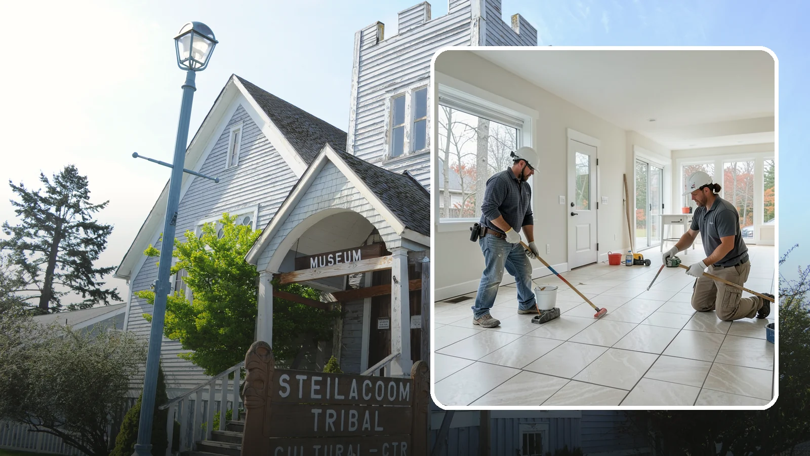 Tile Flooring Installation in Steilacoom, Pierce County, WA - Expert tile flooring installation that pairs lasting durability with clean, custom design for any room.