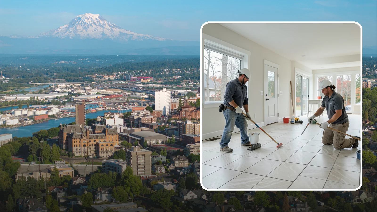Tile Flooring Installation in Tacoma, Pierce County, WA - Expert tile flooring installation that pairs lasting durability with clean, custom design for any room.