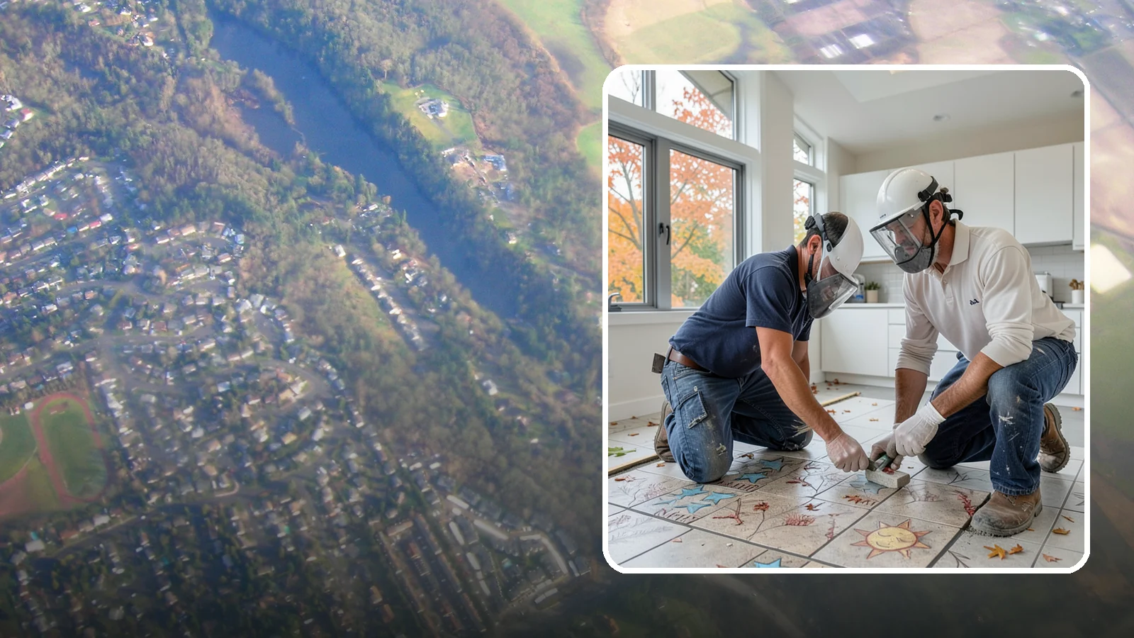 Tile Installation in Algona, King County, WA - Professional tile installation for floors, walls, and features throughout your Puget Sound home.