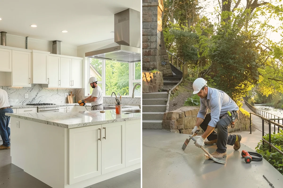 Tile Installation in Bothell, King County, WA - Assess the substrate and confirm it is flat, dry, and structurally sound