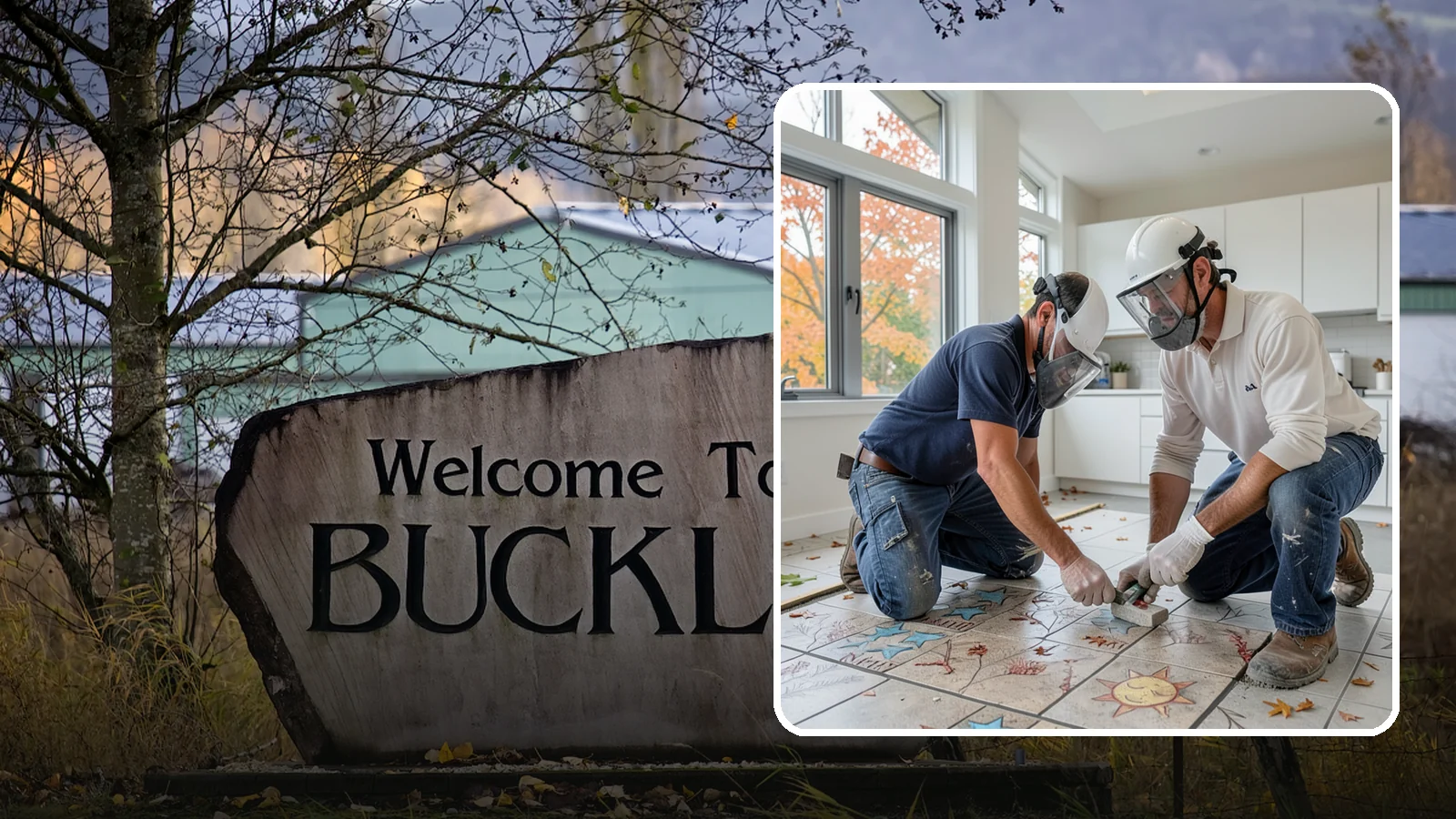 Tile Installation in Buckley, Pierce County, WA - Professional tile installation for floors, walls, and features throughout your Puget Sound home.