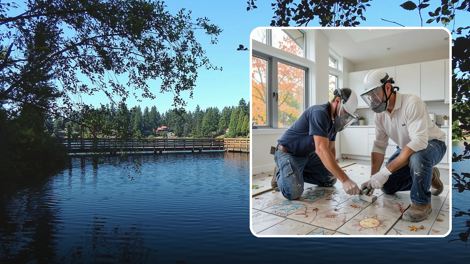 Tile Installation in Federal Way, King County, WA - Professional tile installation for floors, walls, and features throughout your Puget Sound home.