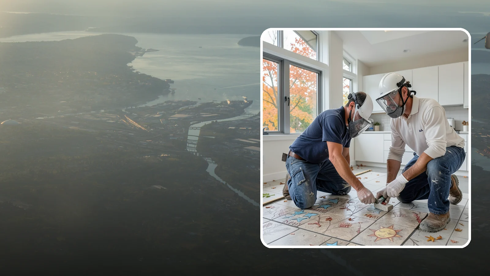 Tile Installation in Fife, Pierce County, WA - Professional tile installation for floors, walls, and features throughout your Puget Sound home.