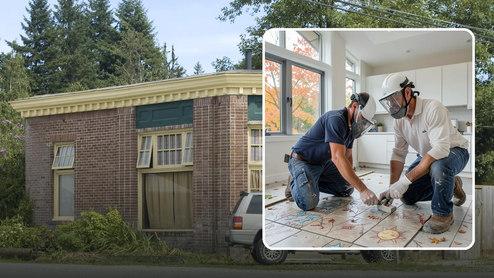 Tile Installation in Hamilton, Skagit County, WA - Professional tile installation for floors, walls, and features throughout your Puget Sound home.