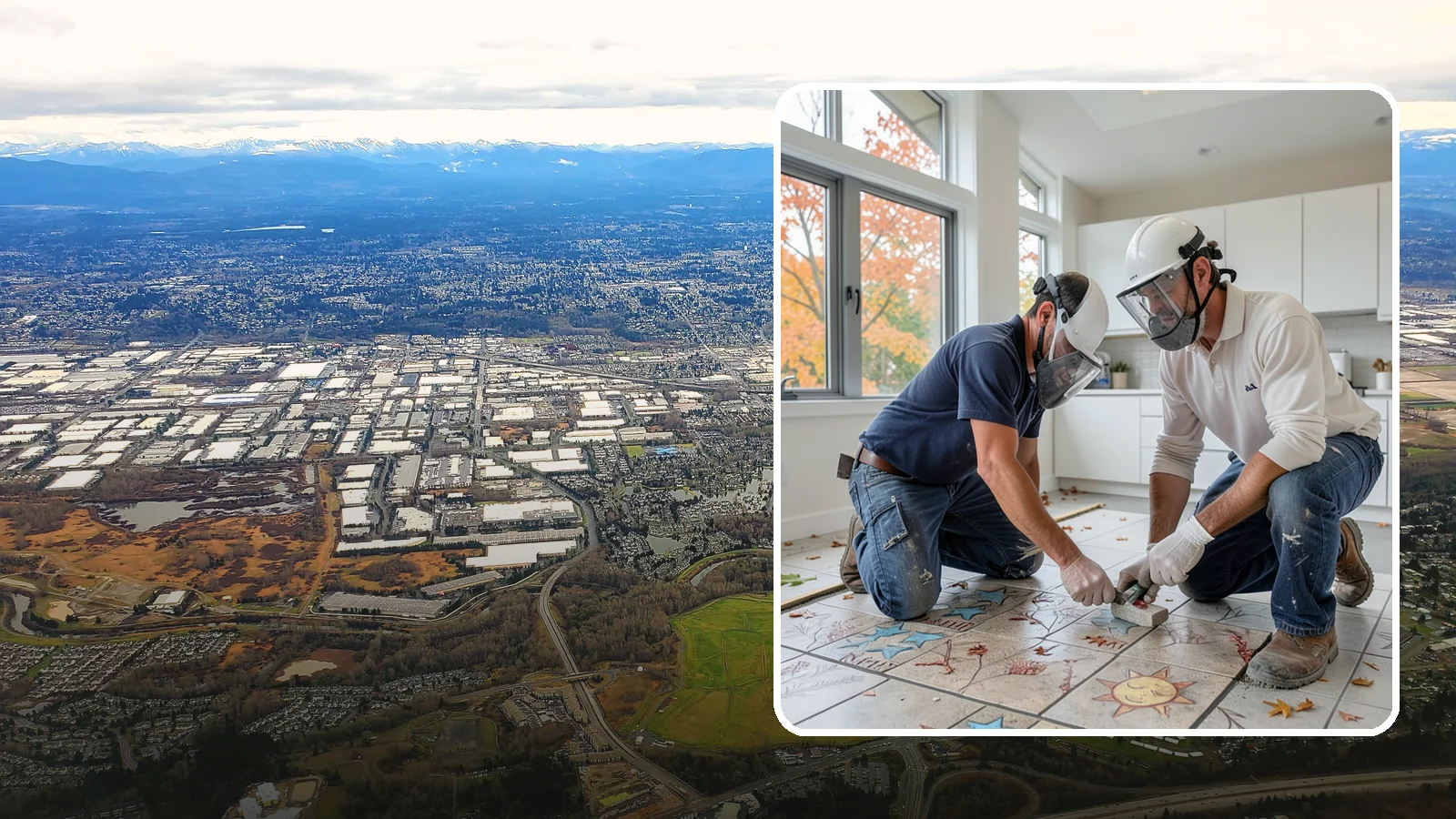 Tile Installation in Kent, King County, WA - Professional tile installation for floors, walls, and features throughout your Puget Sound home.