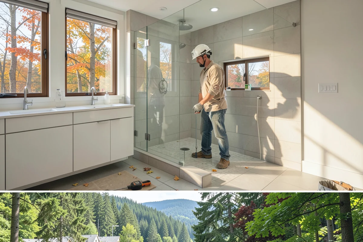Tile Installation in Lake Forest Park, King County, WA - Tile installs run smoothly year-round indoors, making them a practical winter project when wet weather stalls outdoor work.