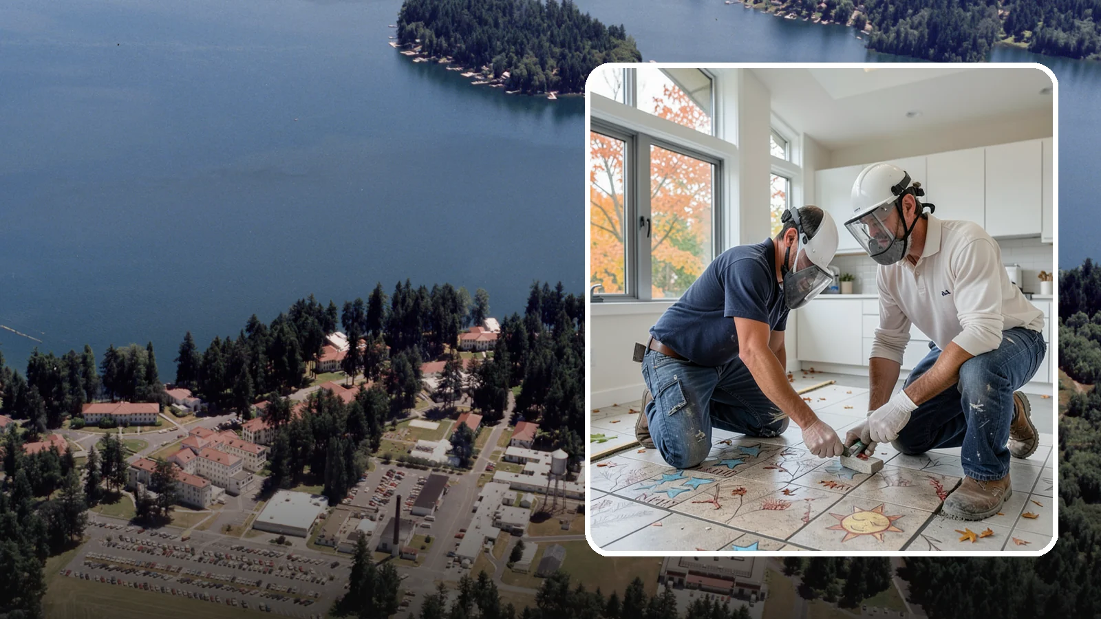 Tile Installation in Lakewood, Pierce County, WA - Professional tile installation for floors, walls, and features throughout your Puget Sound home.