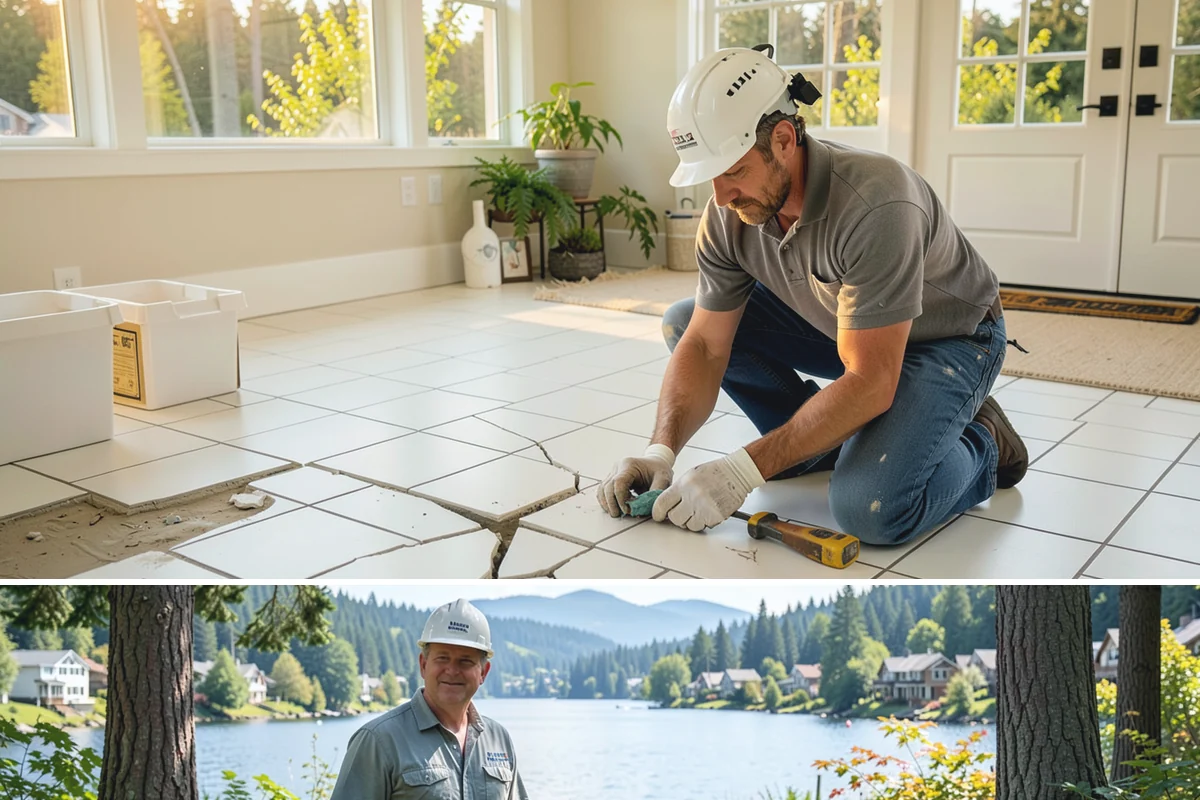 Tile Installation in Milton, King County, WA - Tile installs run smoothly year-round indoors, making them a practical winter project when wet weather stalls outdoor work.