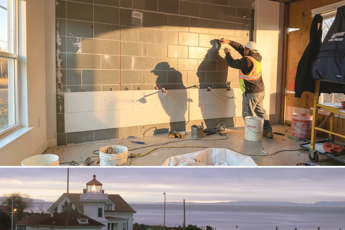 Tile Installation in Mukilteo, Snohomish County, WA - Tile installs run smoothly year-round indoors, making them a practical winter project when wet weather stalls outdoor work.