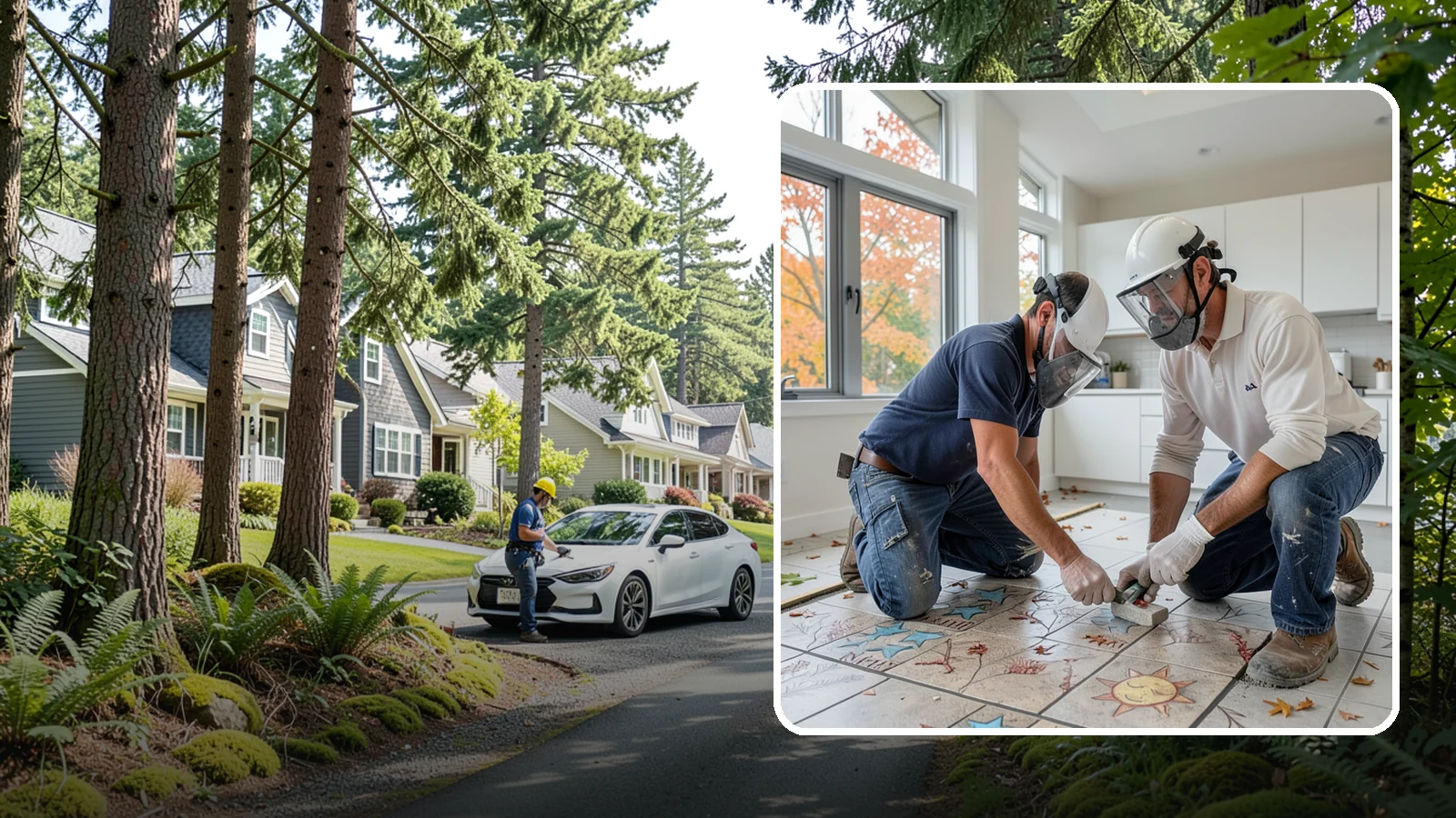 Tile Installation in Normandy Park, King County, WA - Professional tile installation for floors, walls, and features throughout your Puget Sound home.