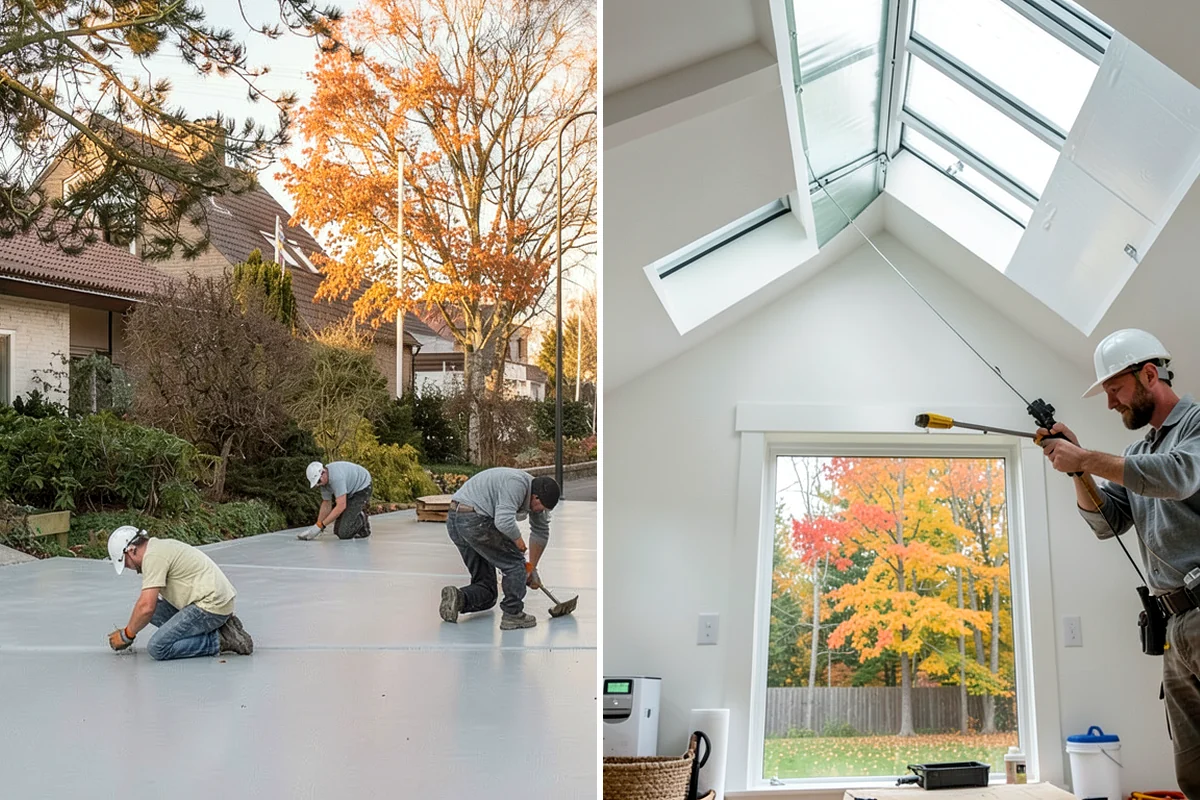 Tile Removal in Arlington, Snohomish County, WA - Mask and protect adjacent areas for dust control