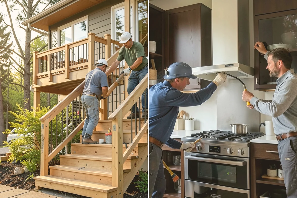 Tile Removal in Brier, Snohomish County, WA - Mask and protect adjacent areas for dust control