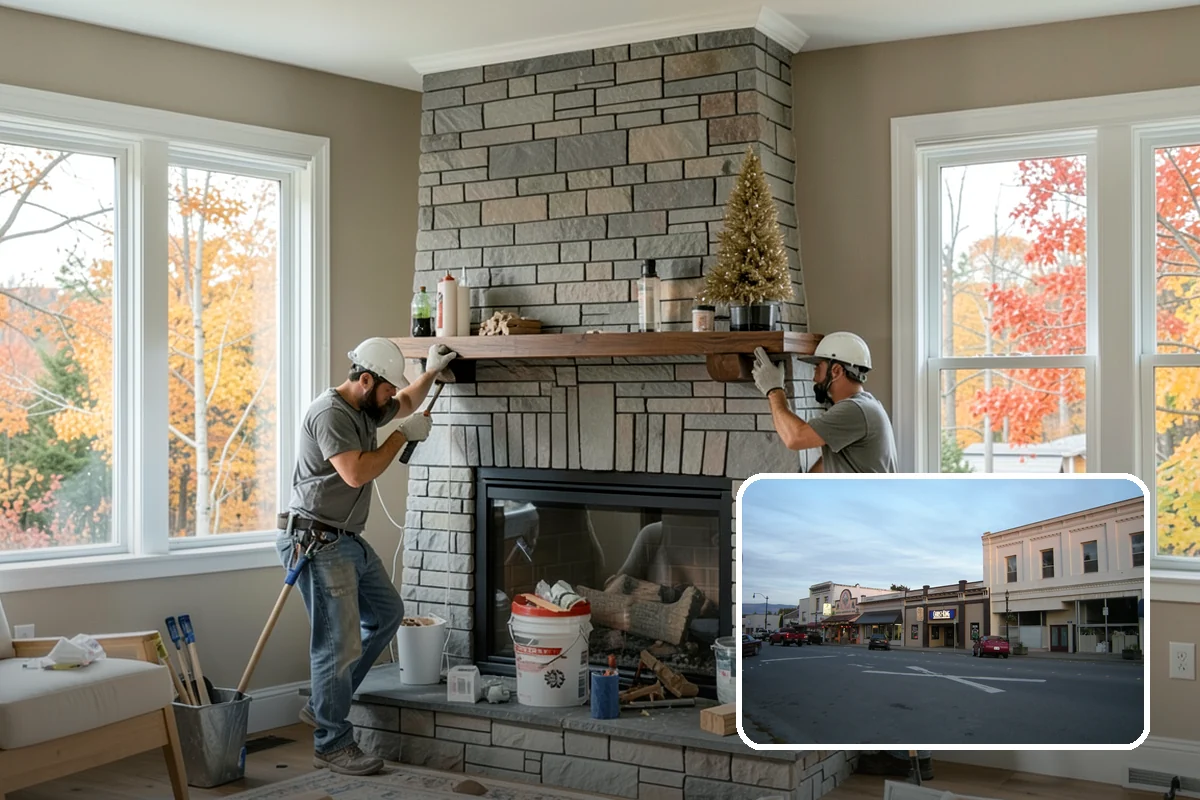 Tile Removal in Burlington, Skagit County, WA - Dust containment that protects the rest of your home