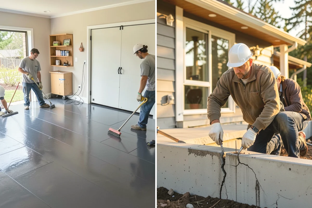 Tile Removal in Carbonado, Pierce County, WA - Mask and protect adjacent areas for dust control