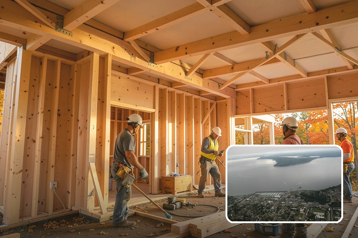 Tile Removal in Des Moines, King County, WA - Dust containment that protects the rest of your home