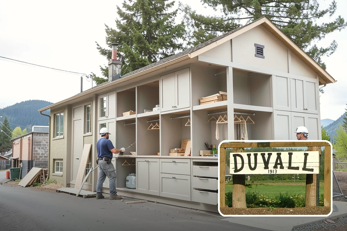 Tile Removal in Duvall, King County, WA - Dust containment that protects the rest of your home