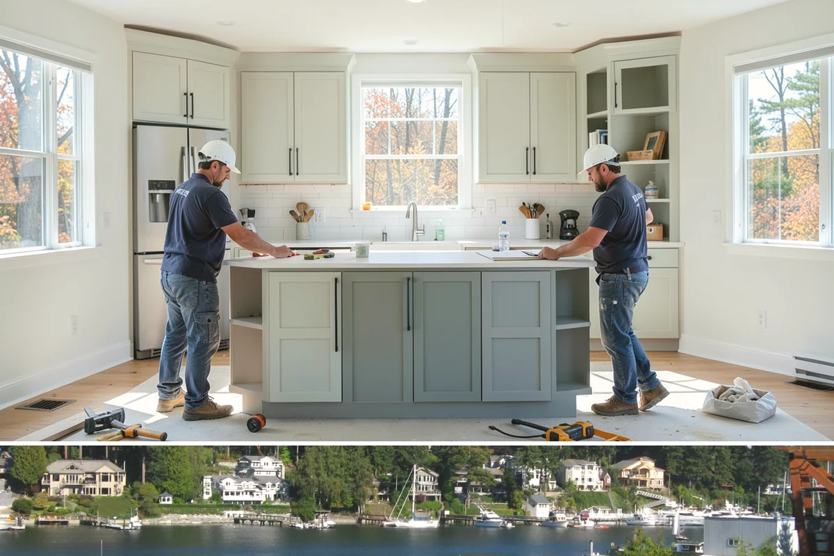 Tile Removal in Gig Harbor, Pierce County, WA - Tear-out is an indoor task available year-round and is typically the first step before a new floor or shower.