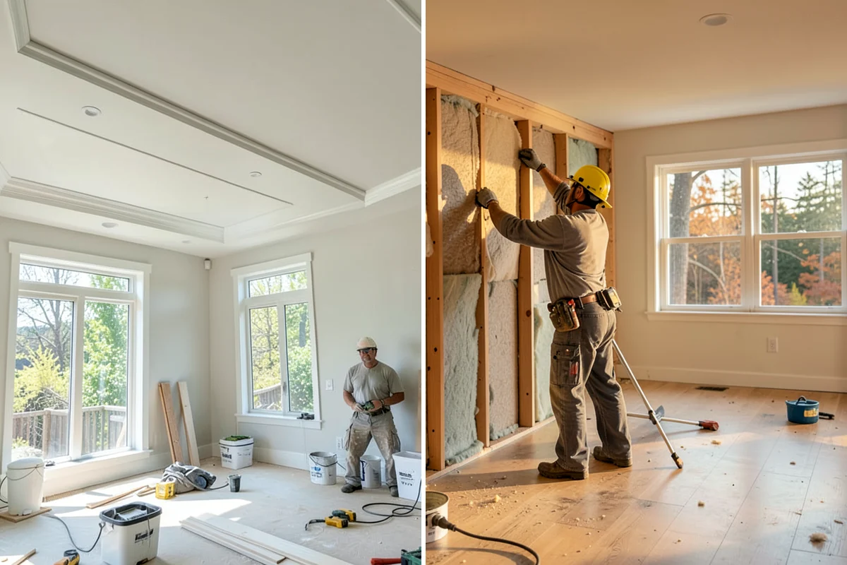 Tile Removal in Hunts Point, King County, WA - Mask and protect adjacent areas for dust control