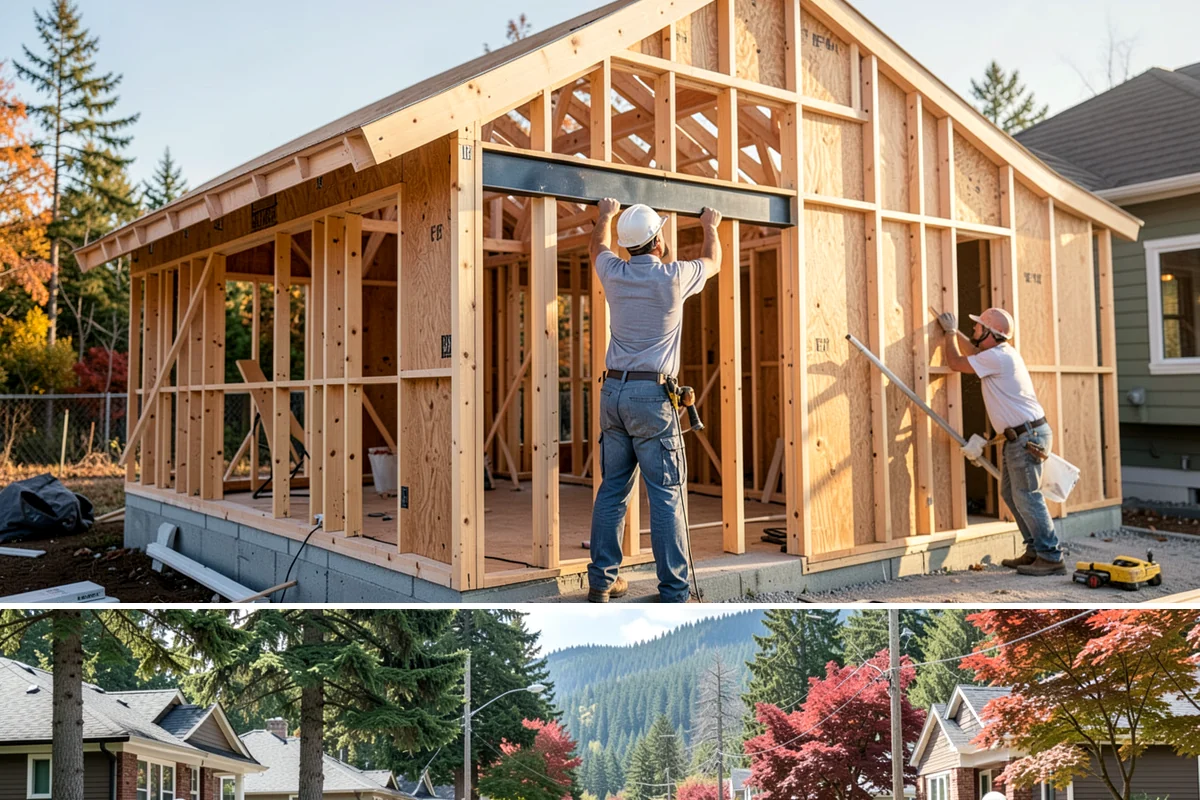 Tile Removal in Hunts Point, King County, WA - Tear-out is an indoor task available year-round and is typically the first step before a new floor or shower.