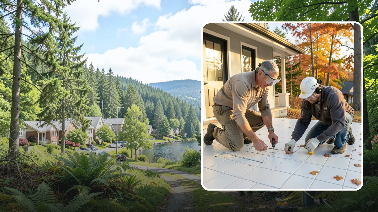 Tile Removal in Lake Forest Park, King County, WA - Clean, controlled tile tear-out that prepares your space for its next surface.