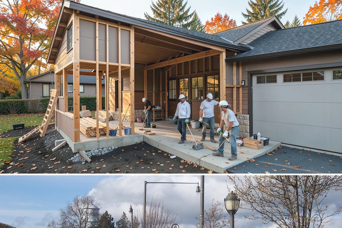 Tile Removal in Marysville, Snohomish County, WA - Tear-out is an indoor task available year-round and is typically the first step before a new floor or shower.