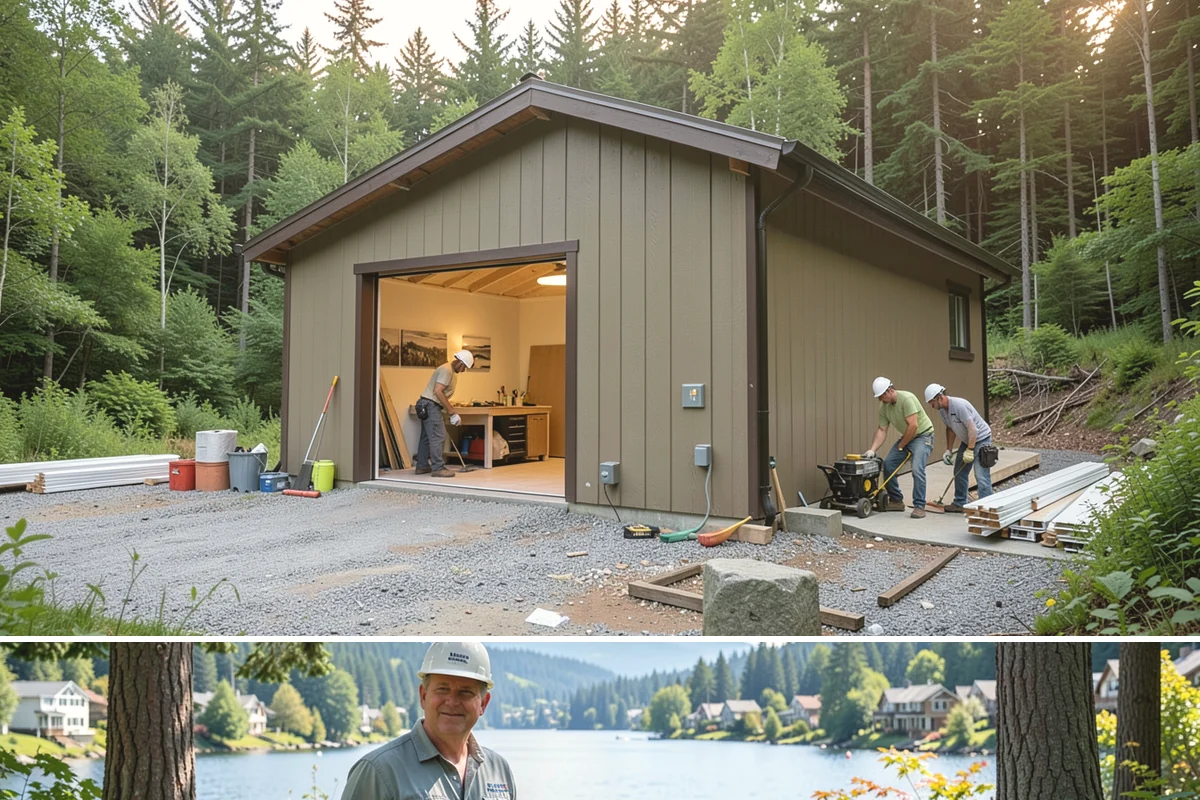 Tile Removal in Milton, King County, WA - Tear-out is an indoor task available year-round and is typically the first step before a new floor or shower.