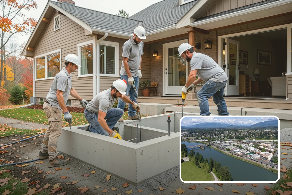 Tile Removal in Mount Vernon, Skagit County, WA - Dust containment that protects the rest of your home