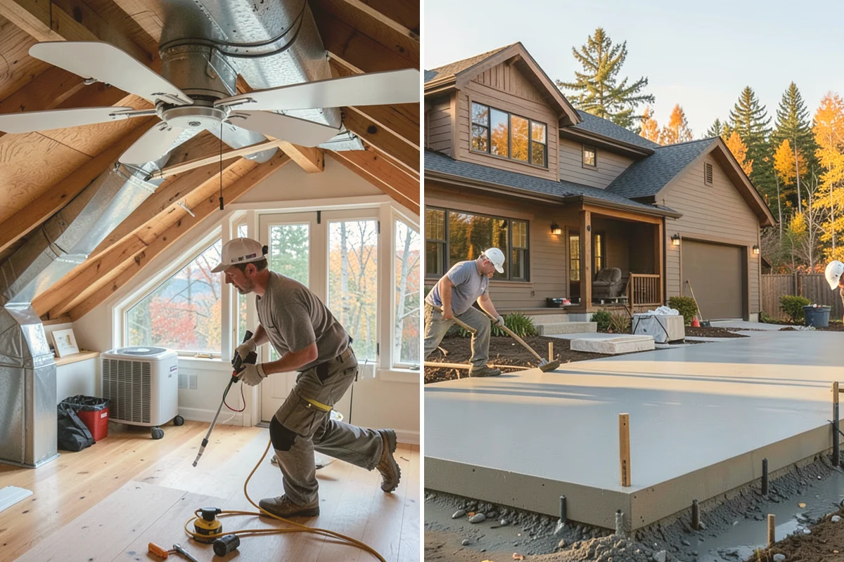 Tile Removal in Mount Vernon, Skagit County, WA - Mask and protect adjacent areas for dust control