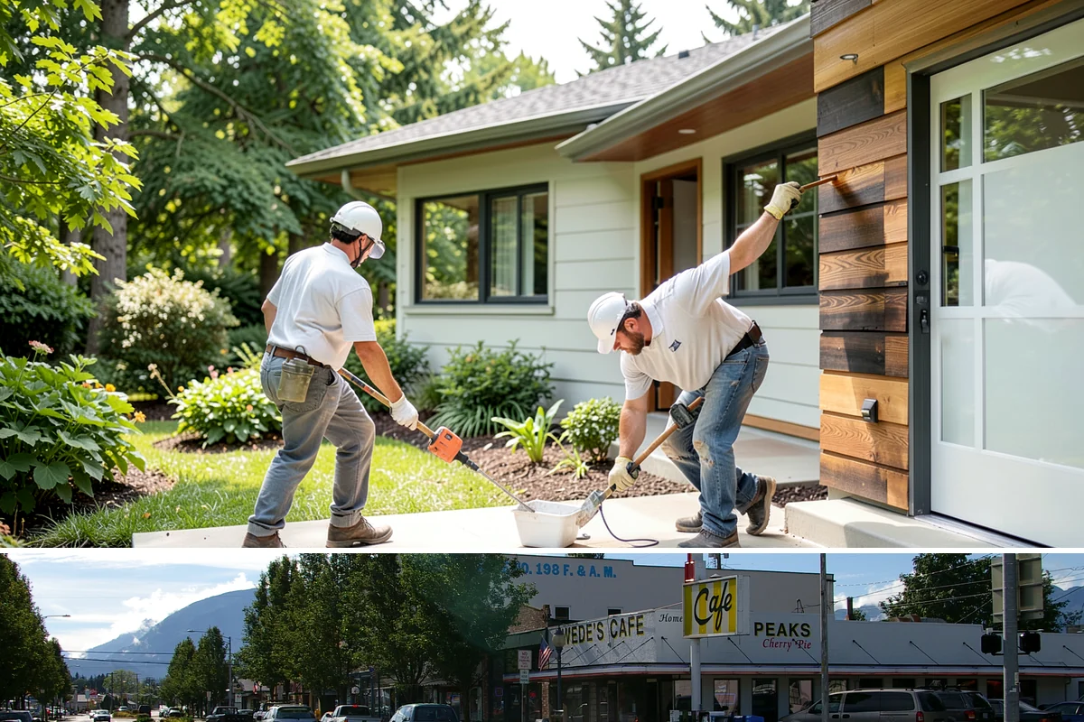 Tile Removal in North Bend, King County, WA - Tear-out is an indoor task available year-round and is typically the first step before a new floor or shower.