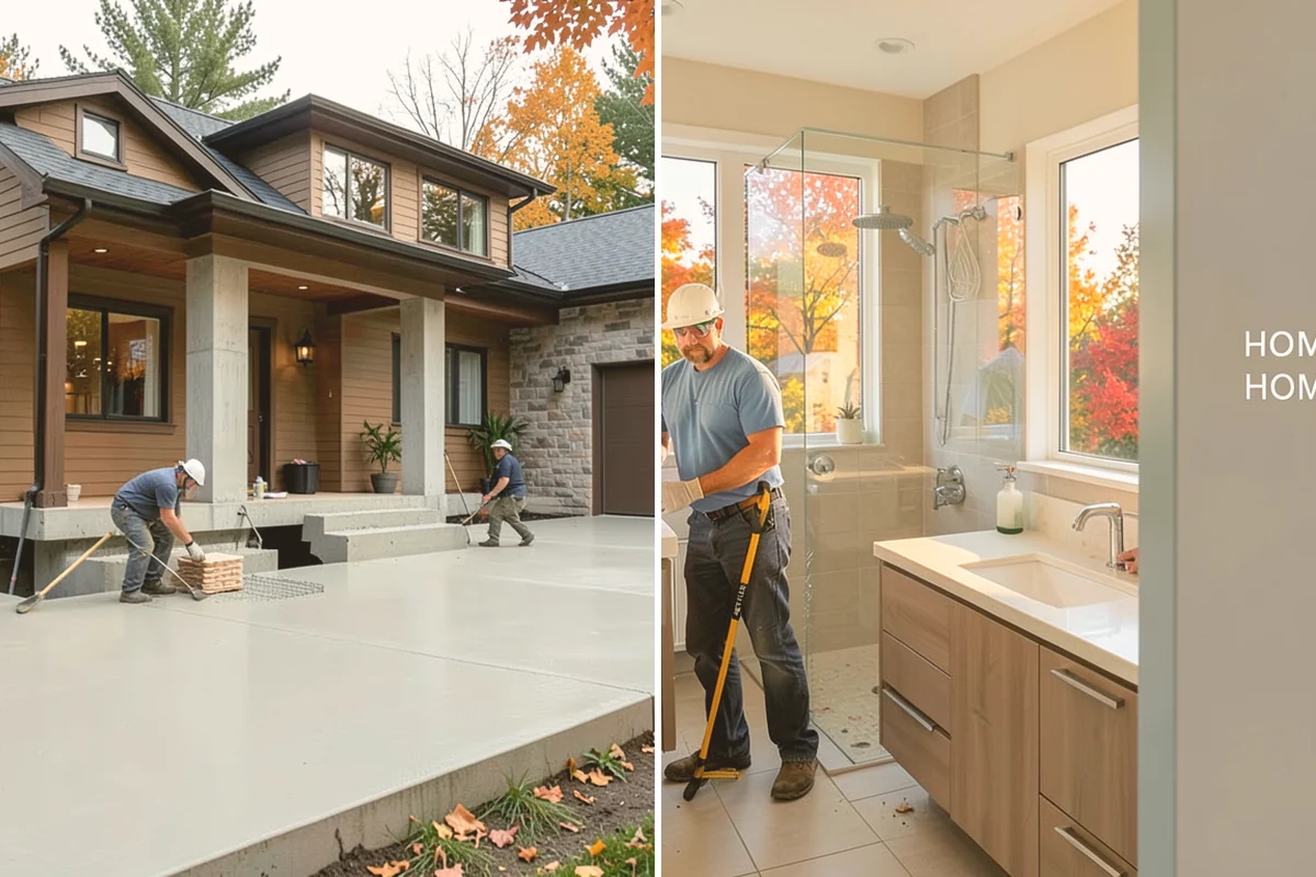Tile Removal in Orting, Pierce County, WA - Mask and protect adjacent areas for dust control