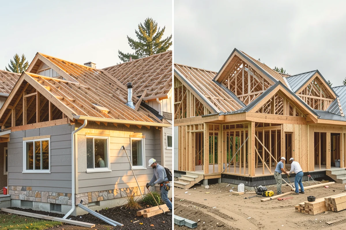 Tile Removal in Sammamish, King County, WA - Mask and protect adjacent areas for dust control