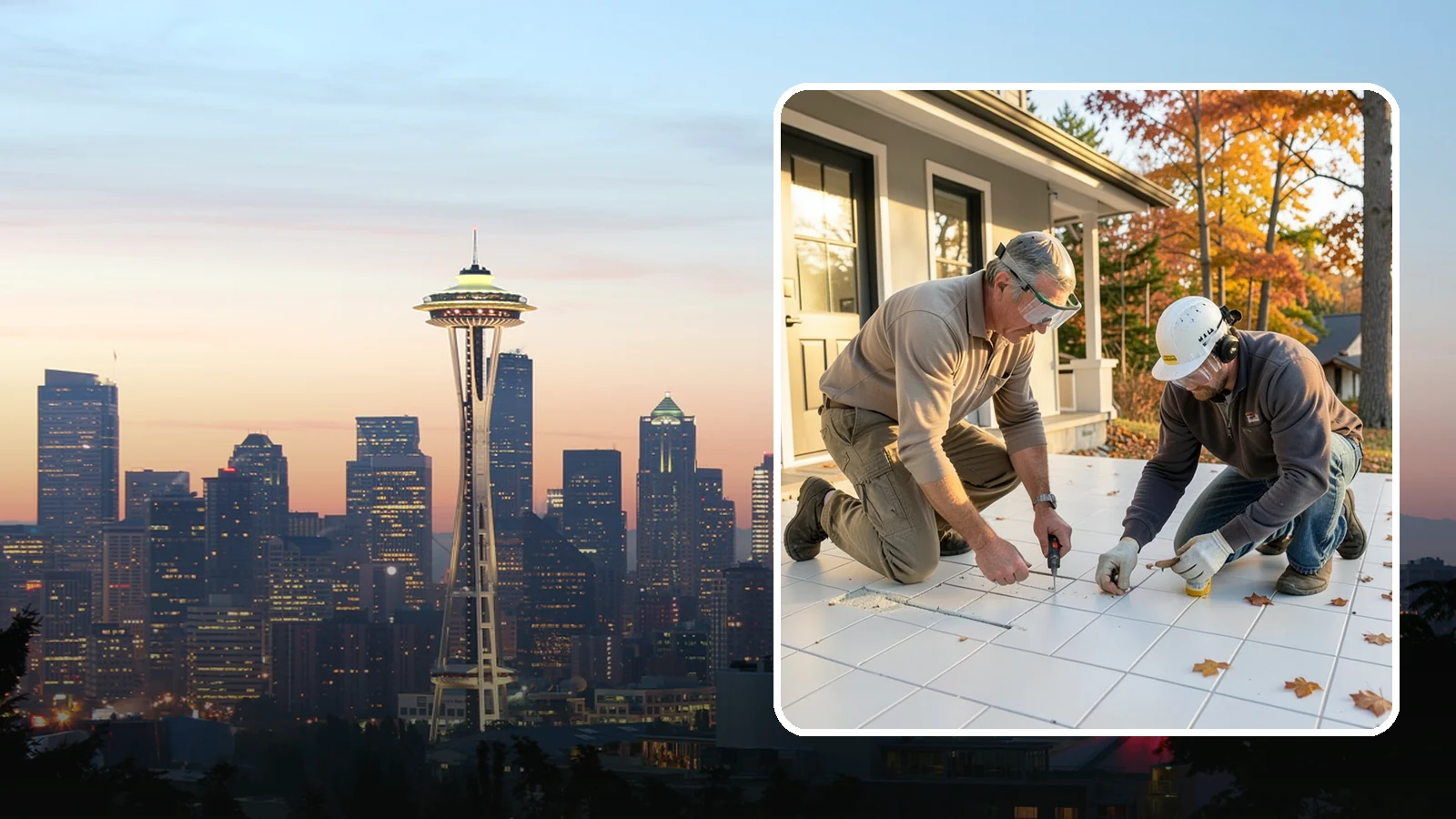 Tile Removal in Seattle, King County, WA - Clean, controlled tile tear-out that prepares your space for its next surface.